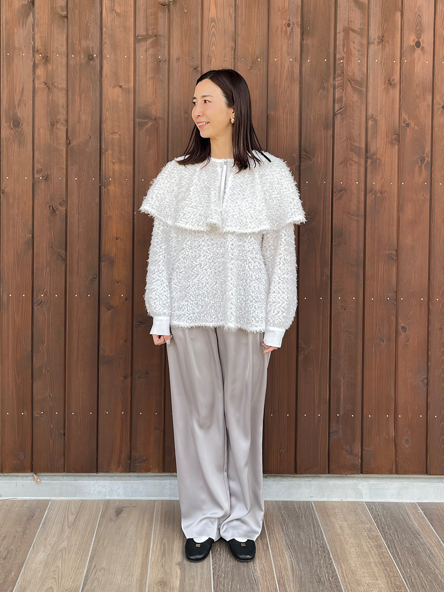 5*H様 bow.a ボウエー　QUILTING CLOUD JACKET ブラ bow.a