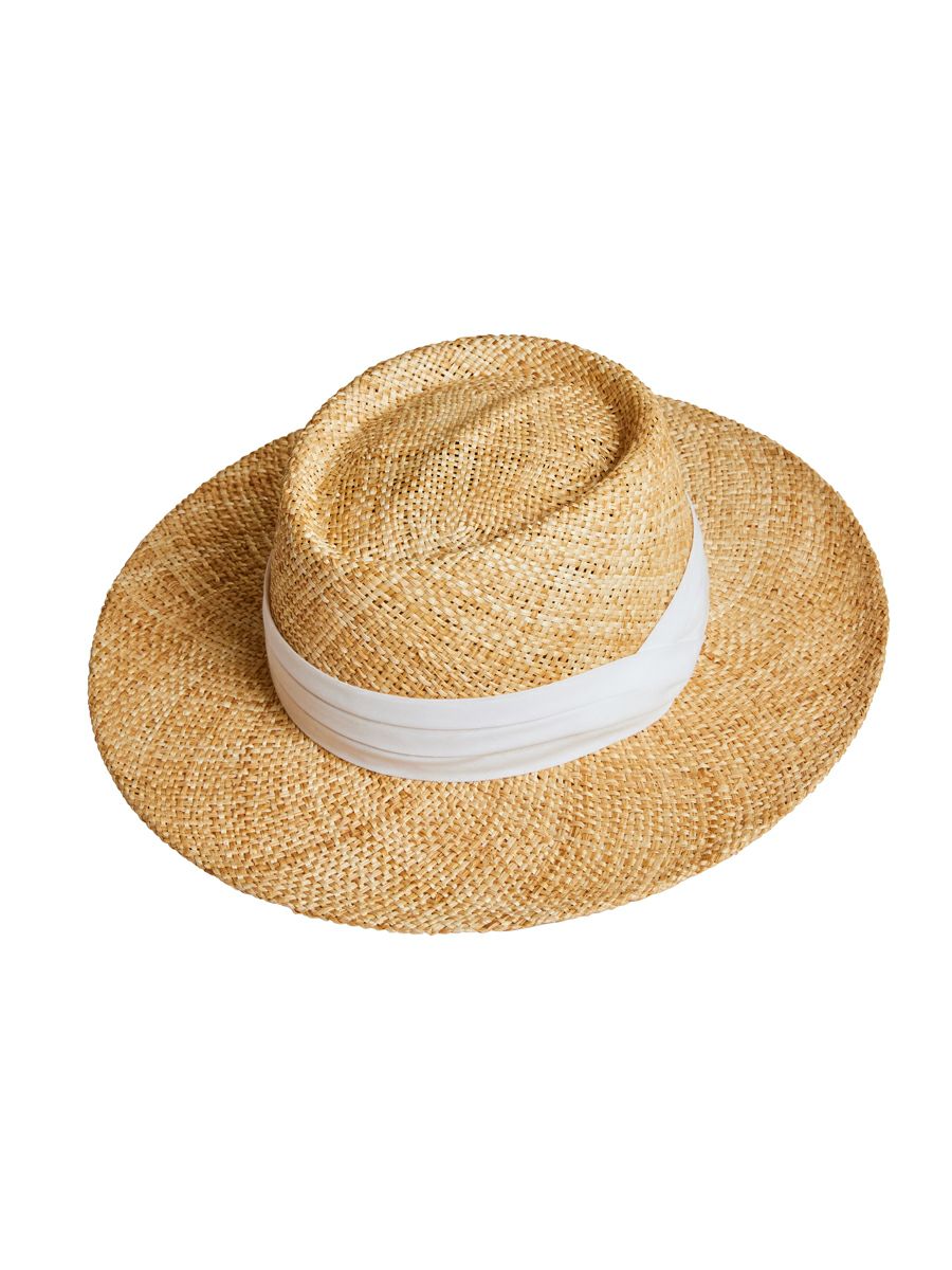 STRAW BOATER HAT | bow.a