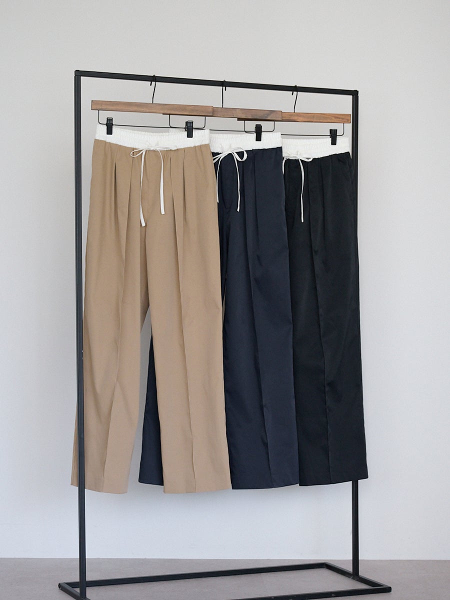 水際 WIDE PANTS | bow.a