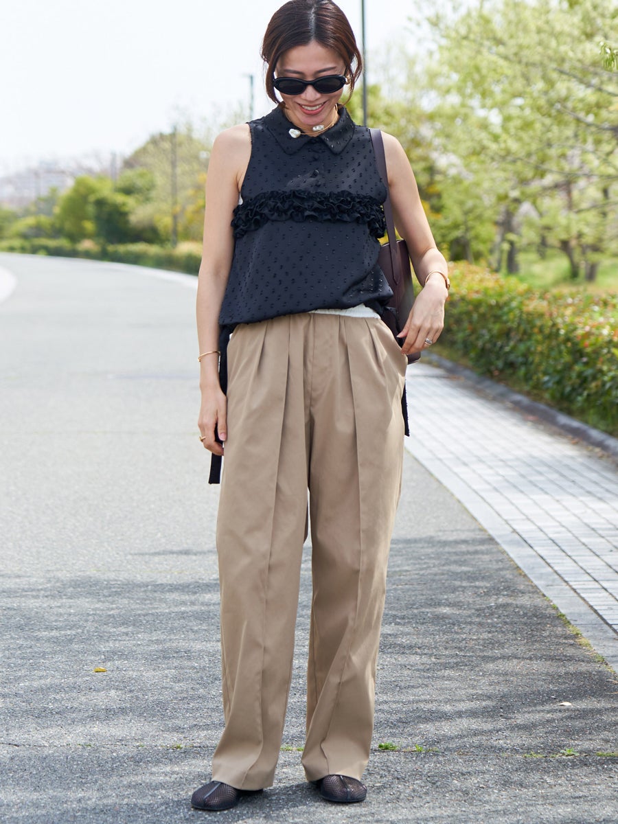 水際 WIDE PANTS | bow.a