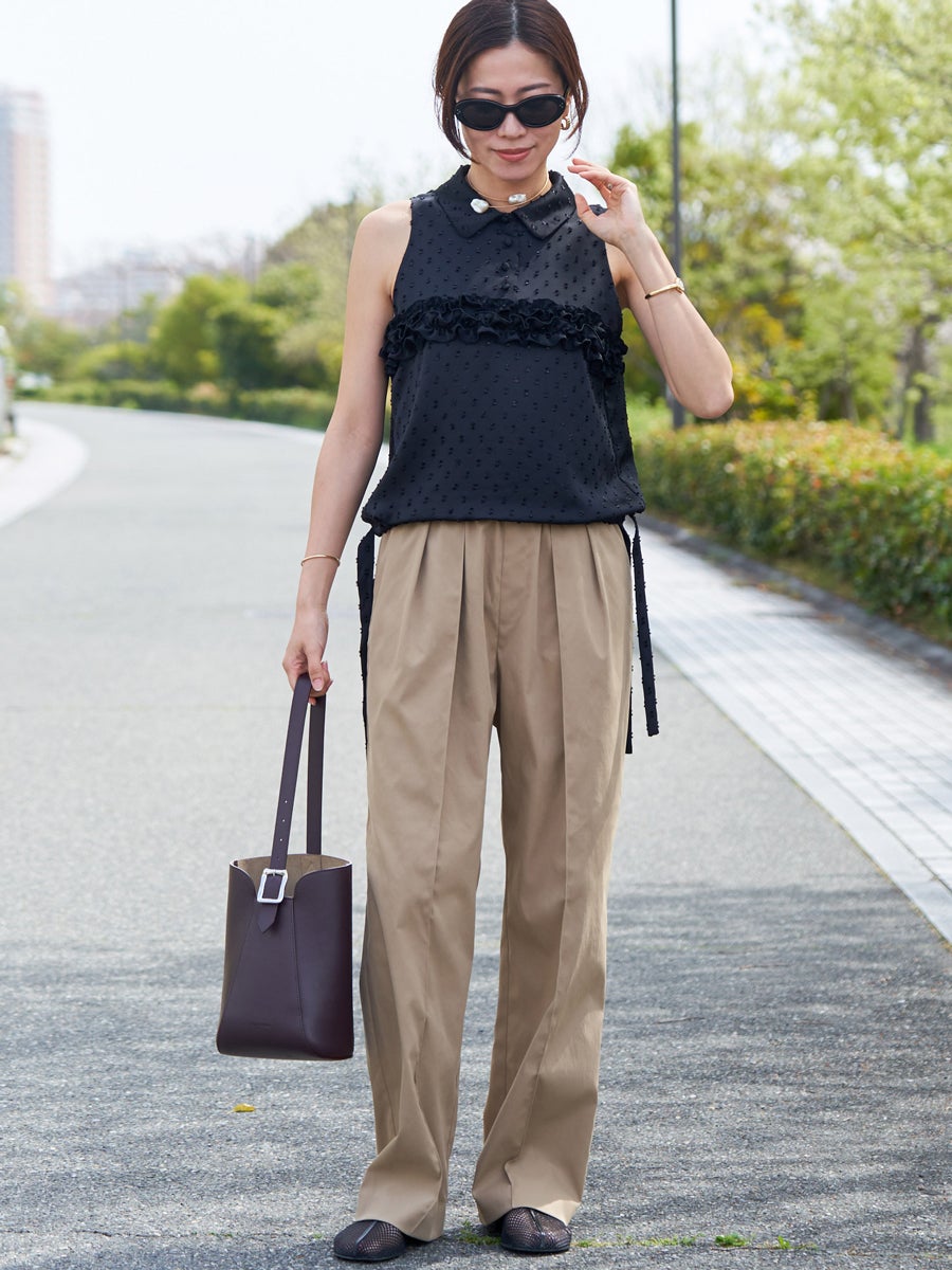 水際 WIDE PANTS | bow.a