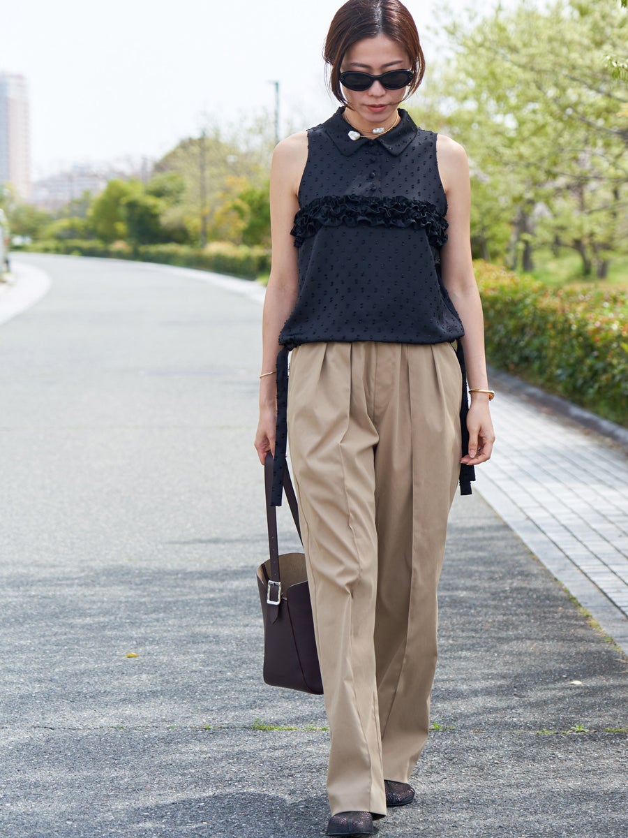 水際 WIDE PANTS | bow.a