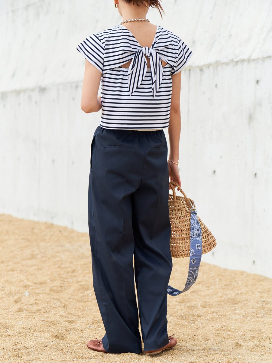 水際 WIDE PANTS | bow.a