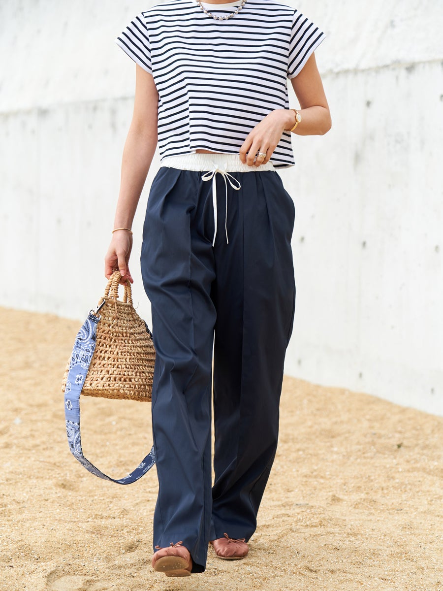 水際 WIDE PANTS | bow.a