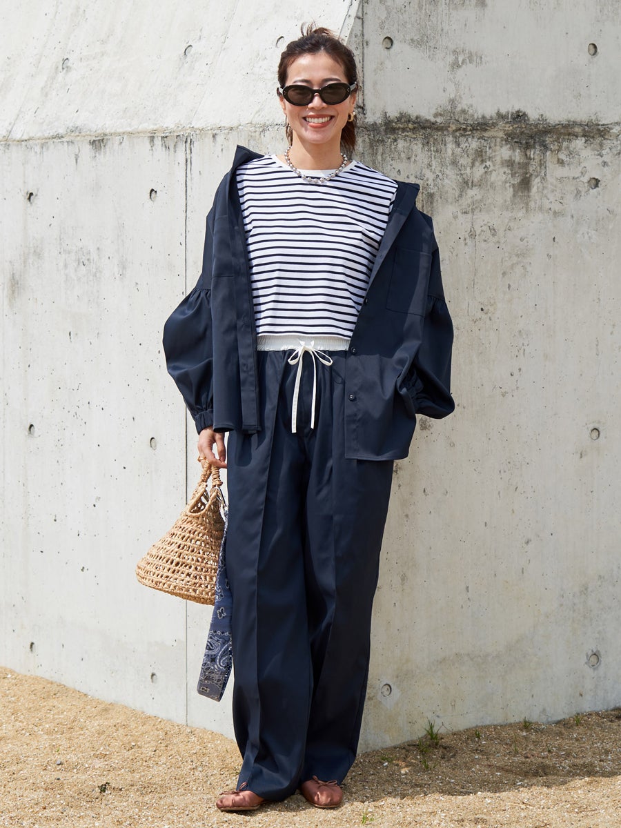 水際 WIDE PANTS | bow.a