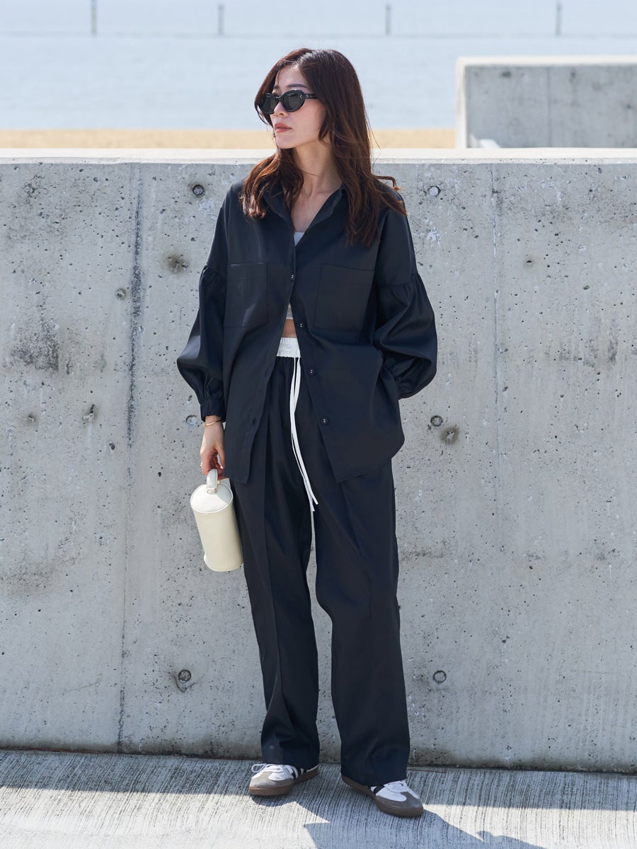 水際 WIDE PANTS | bow.a