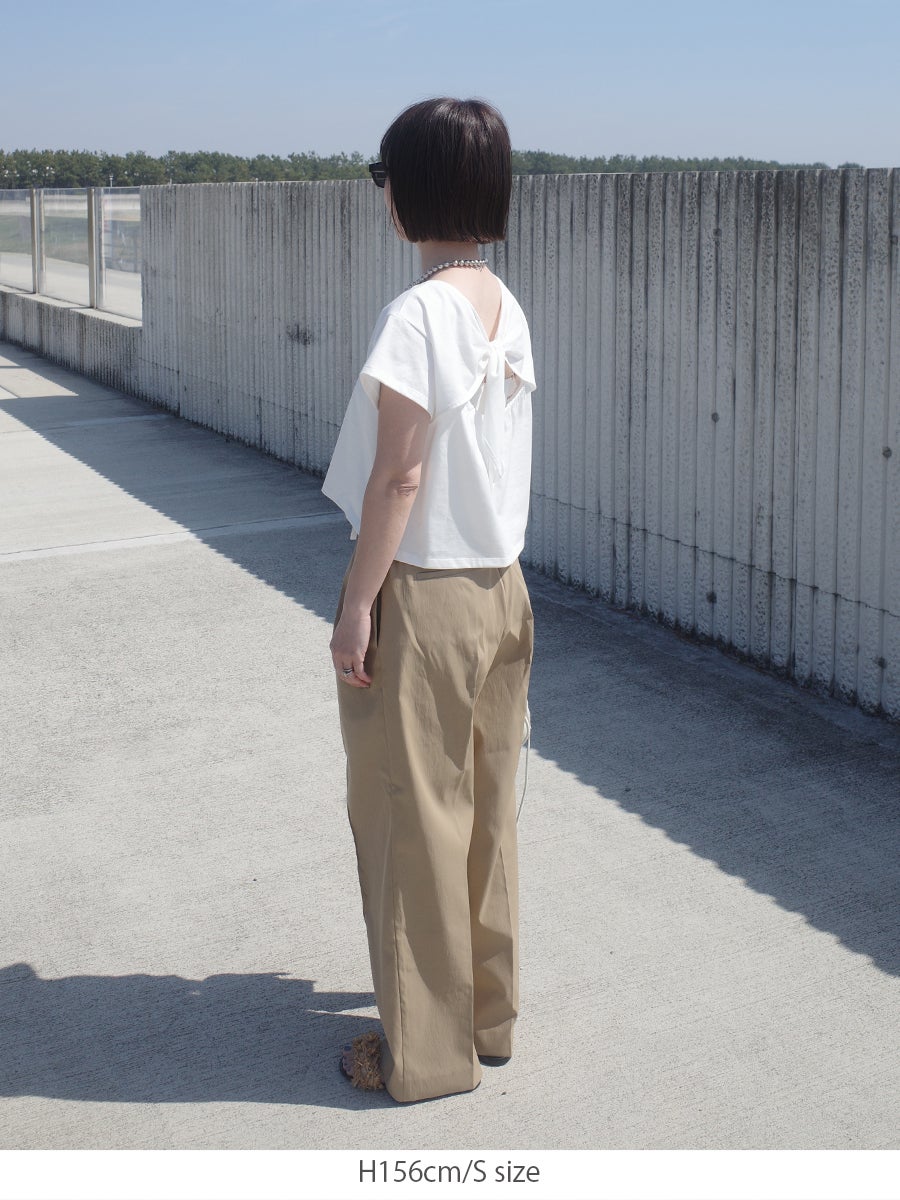 水際 WIDE PANTS | bow.a