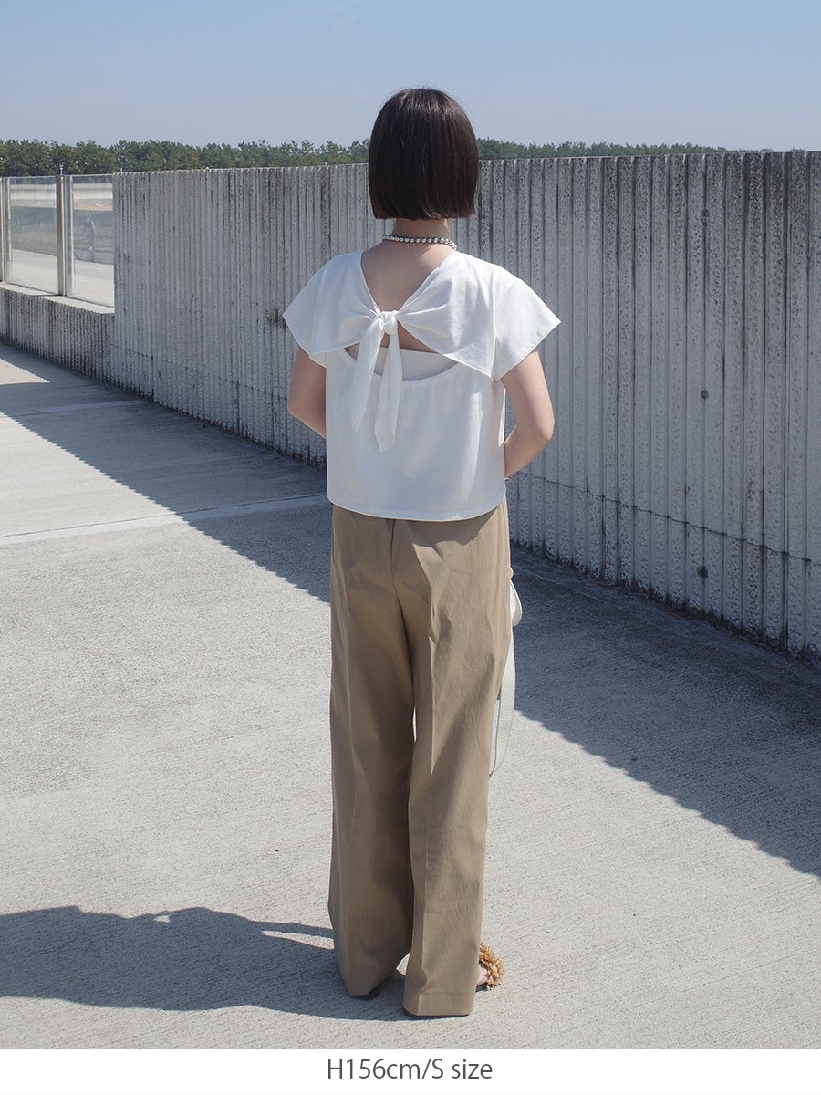 水際 WIDE PANTS | bow.a