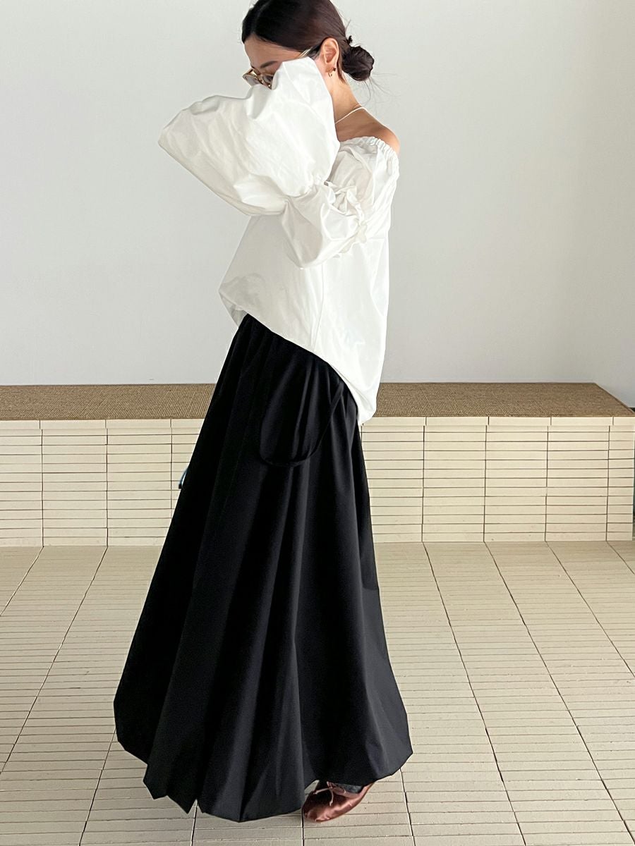 40% off】BALLOON SKIRT | bow.a