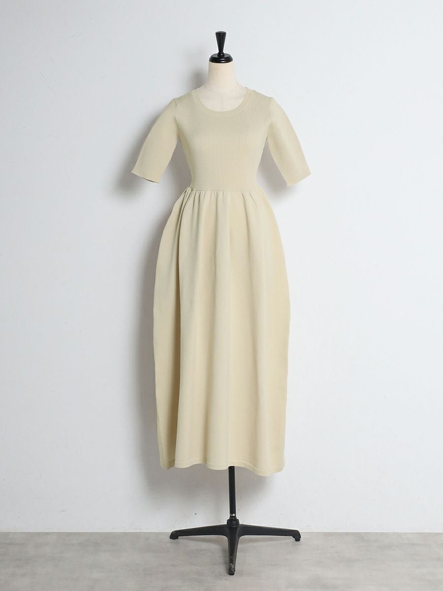 30% off】KNIT ONE-PIECE | bow.a