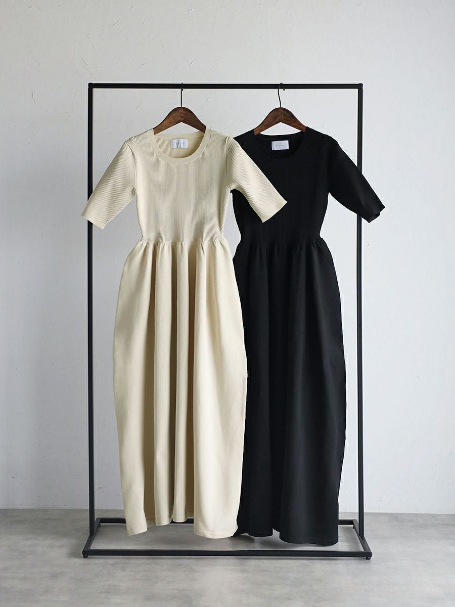 30% off】KNIT ONE-PIECE | bow.a