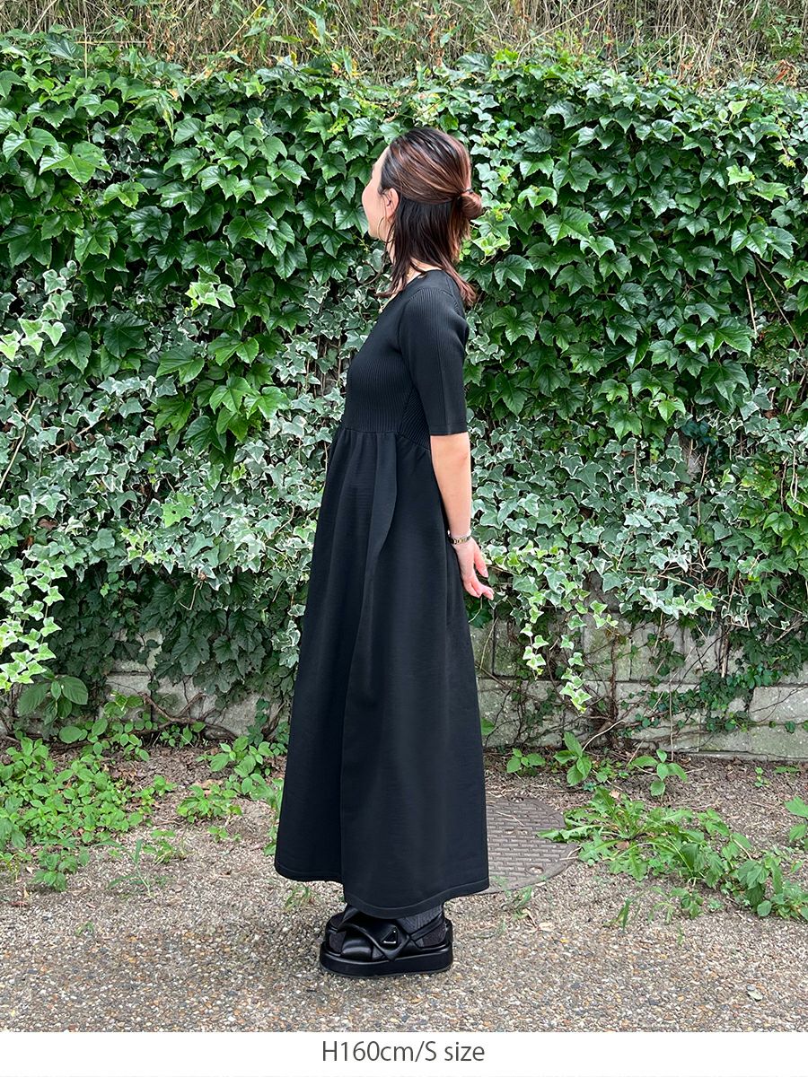 30% off】KNIT ONE-PIECE | bow.a