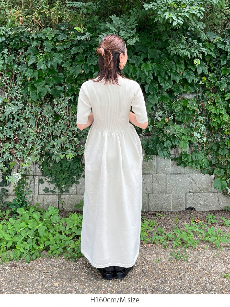 30% off】KNIT ONE-PIECE | bow.a