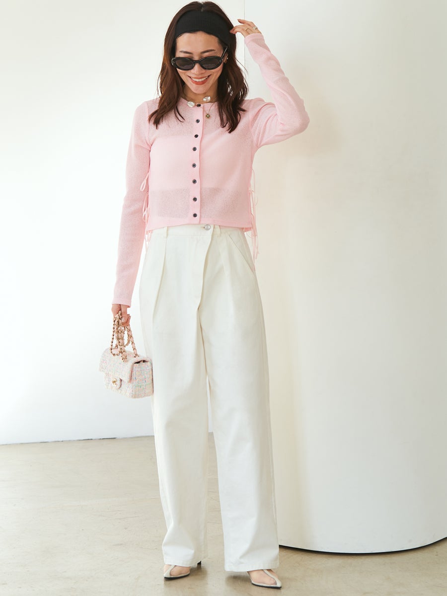 パンツ arincoseyto4tuckpleatsbuggyflarepants BOTTOMS – SHINYAKOZUKA