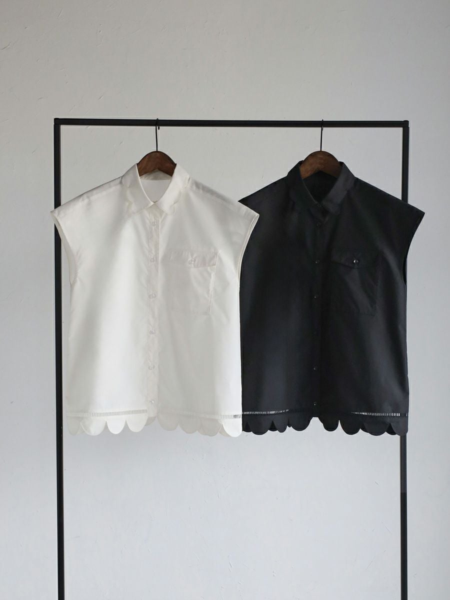 SCALLOP BLOUSE | bow.a