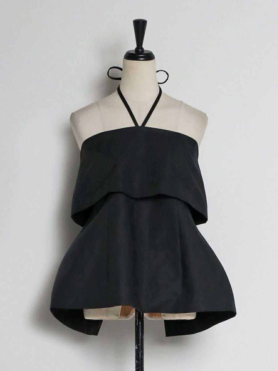10% off】HALTER NECK TOPS | bow.a