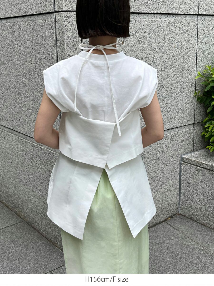 10% off】HALTER NECK TOPS | bow.a