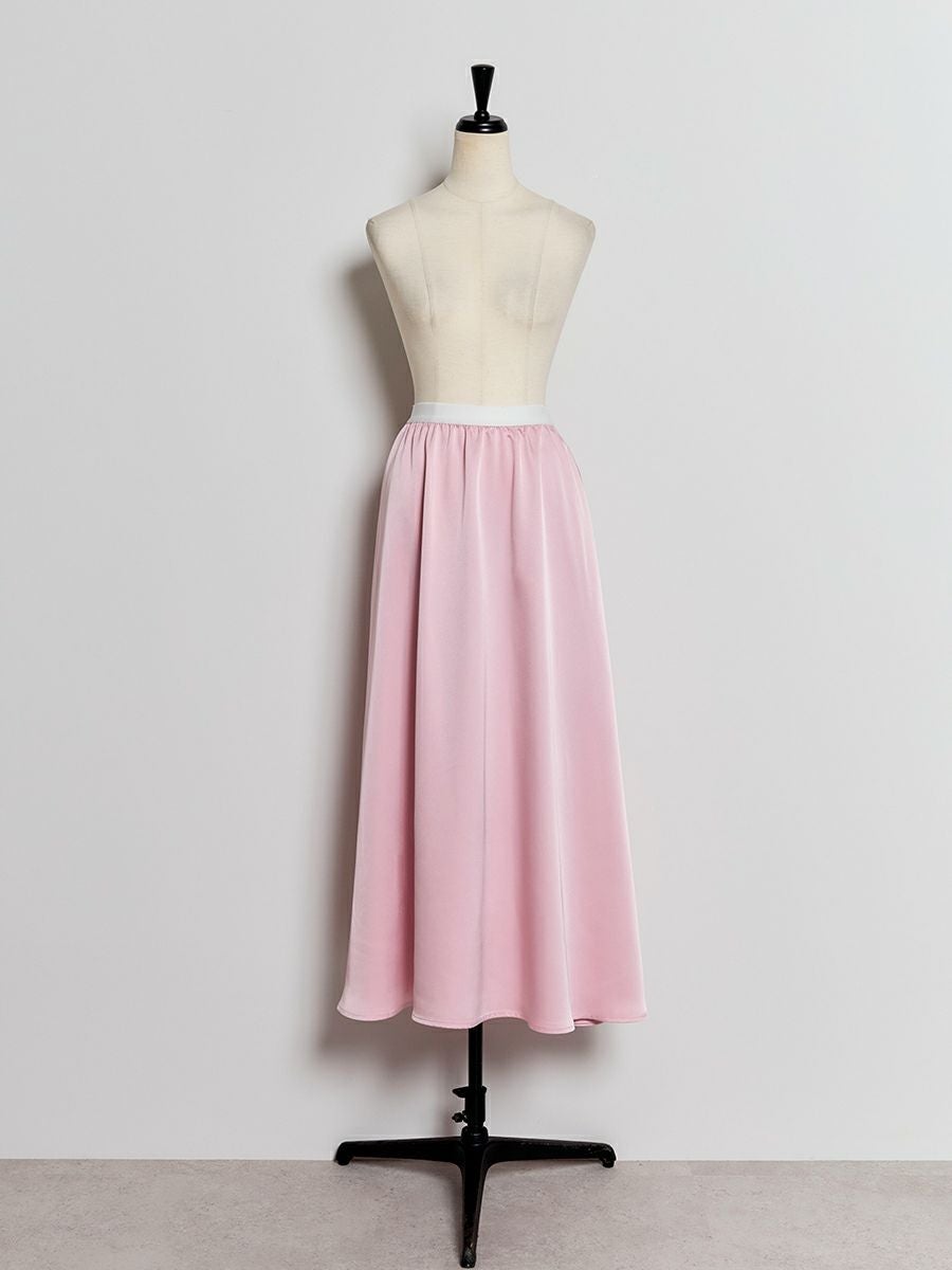 30% off】SATIN SKIRT | bow.a