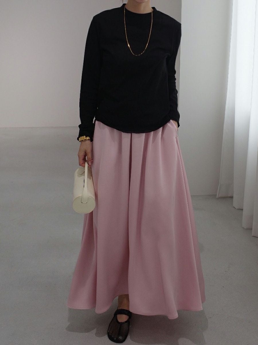30% off】SATIN SKIRT | bow.a