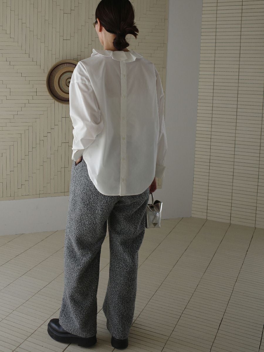 bow.a ボウエー パフスリーブ ブラウス 20% off】FRILL BLOUSE | bow.a