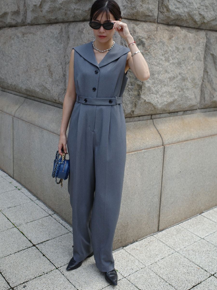 SAILOR COLLAR ALL-IN-ONE | bow.a