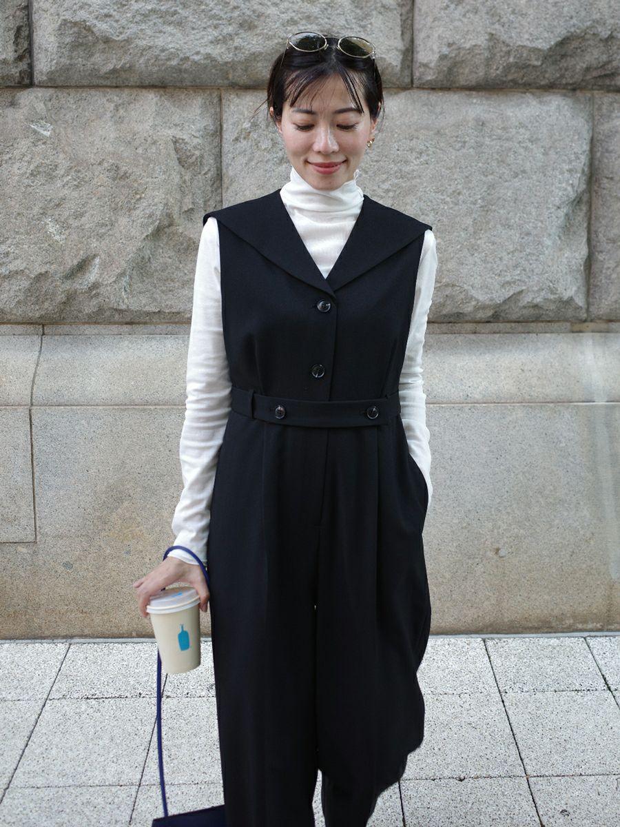 SAILOR COLLAR ALL-IN-ONE | bow.a