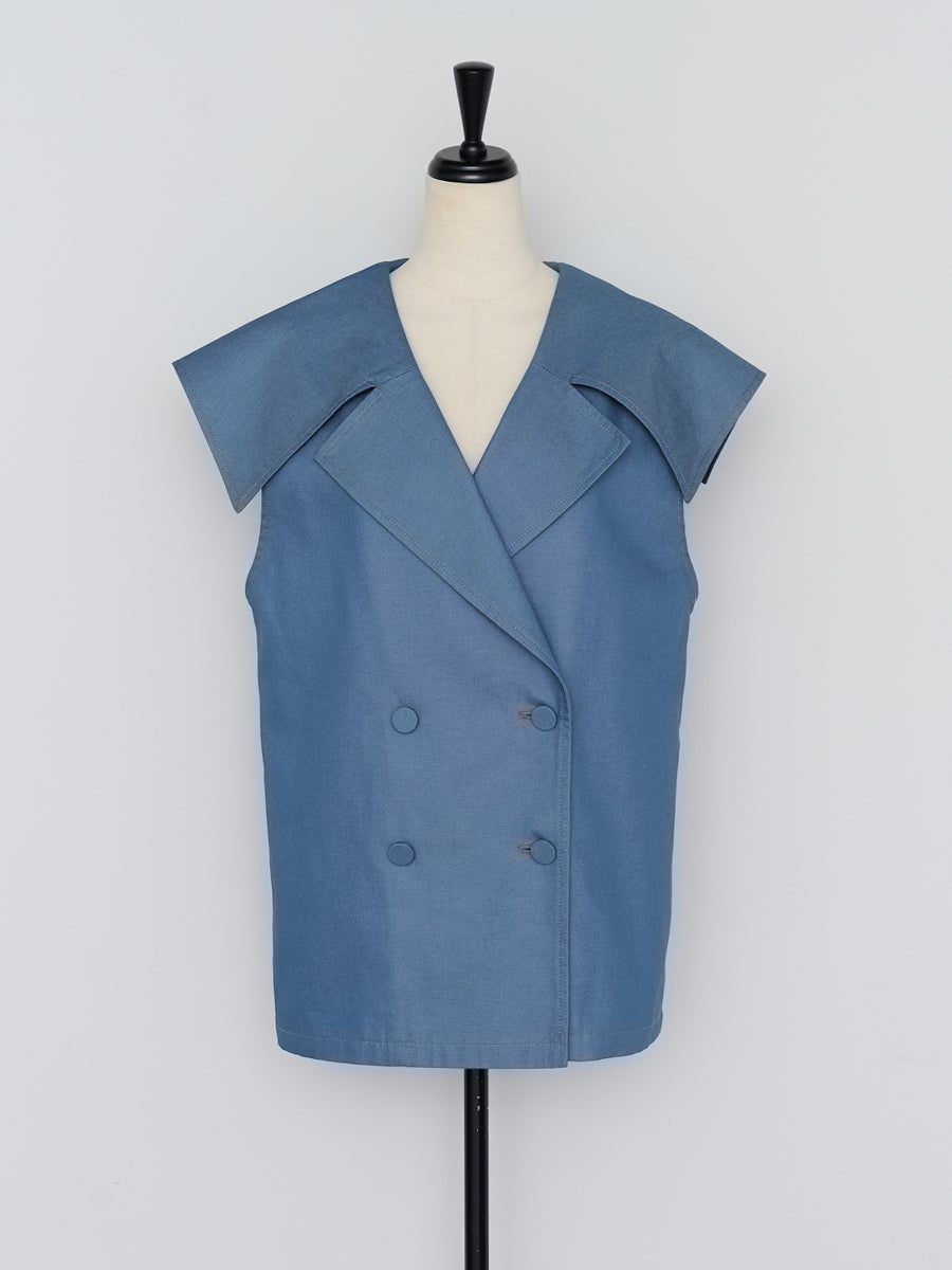 DENIM VEST | bow.a