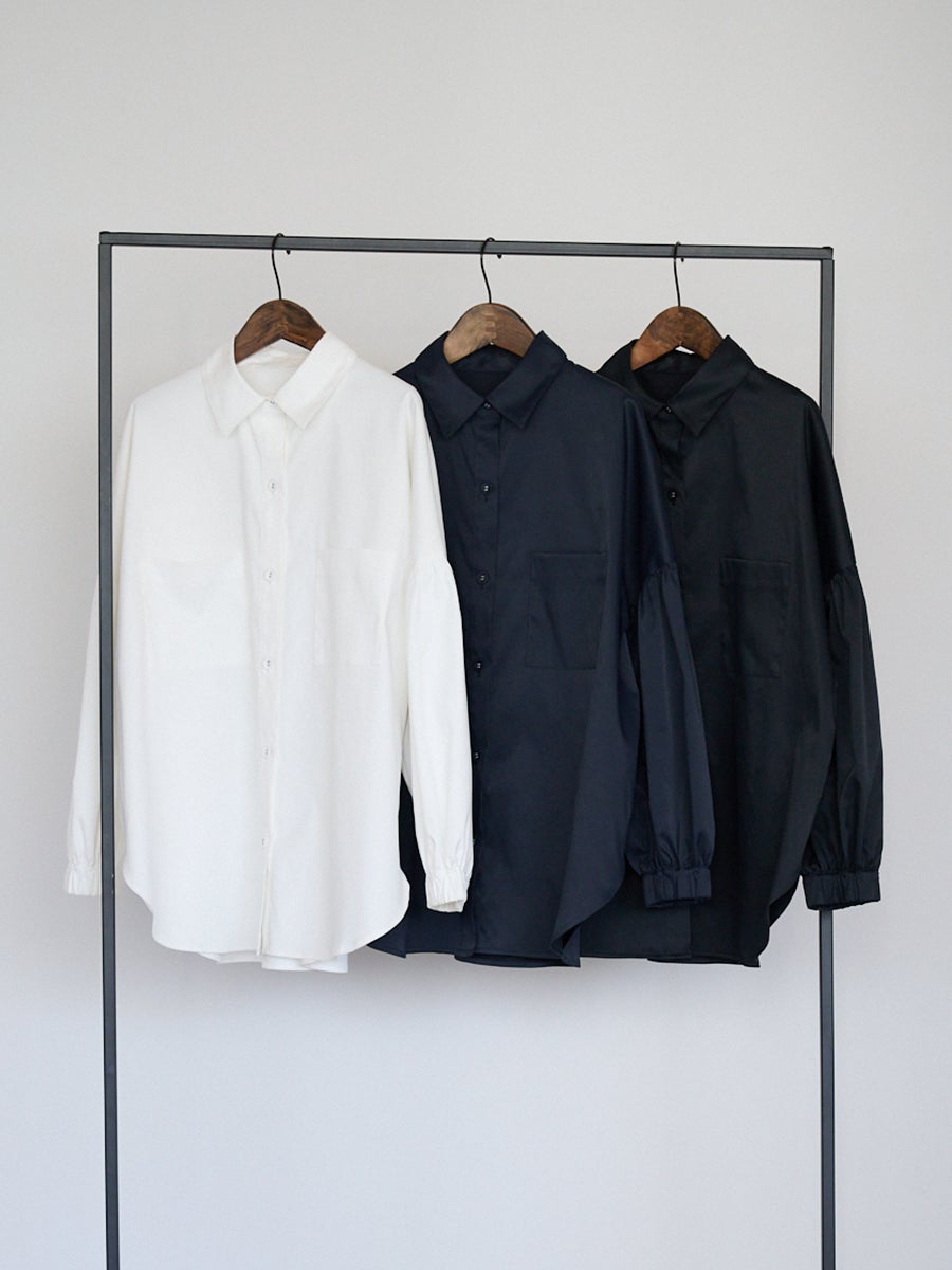 水際 OVER SIZE BLOUSE | bow.a