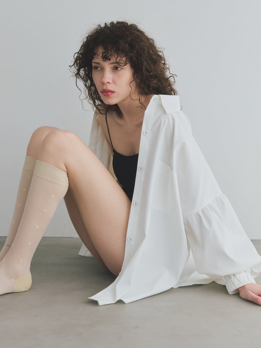 水際 OVER SIZE BLOUSE | bow.a