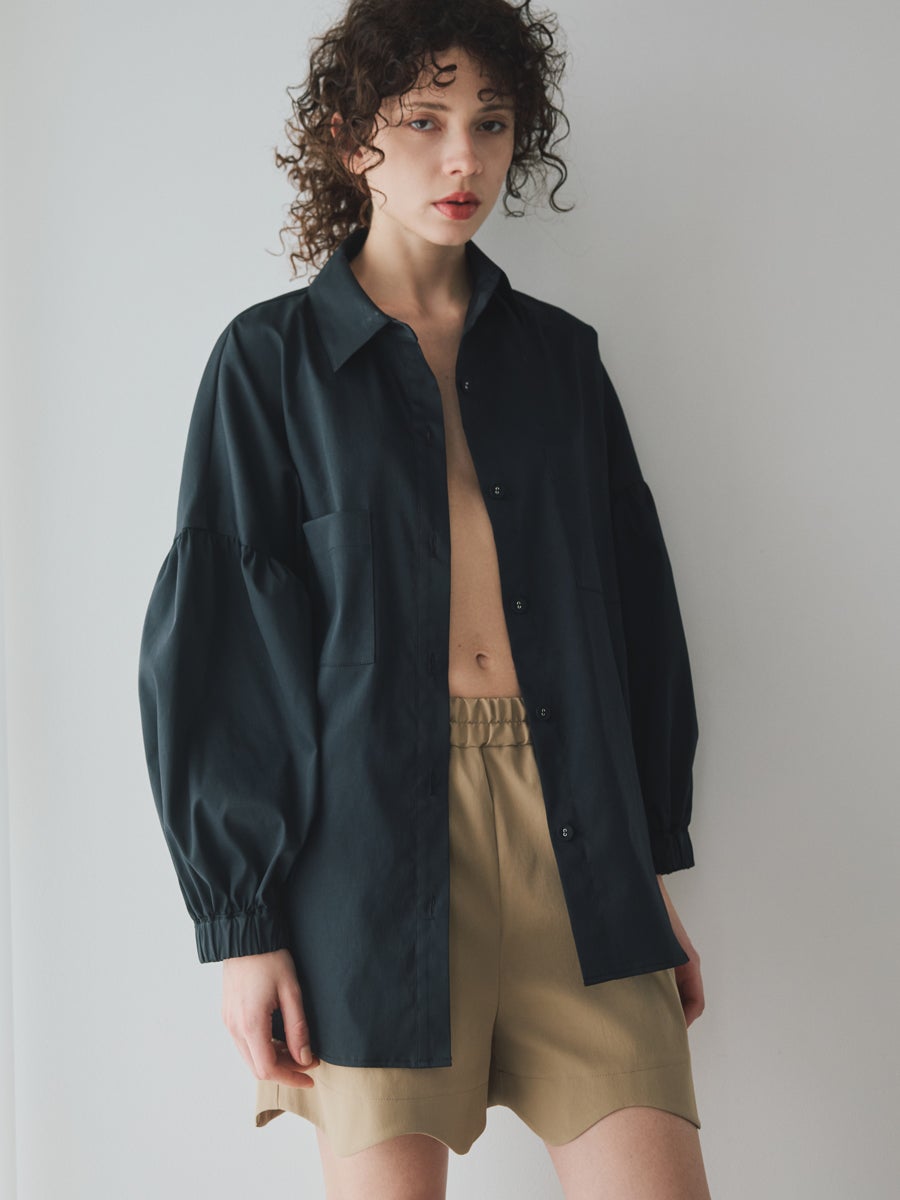 水際 OVER SIZE BLOUSE | bow.a