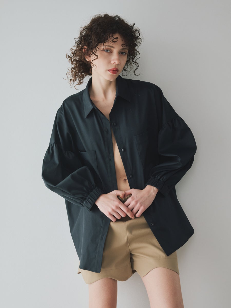 水際 OVER SIZE BLOUSE | bow.a