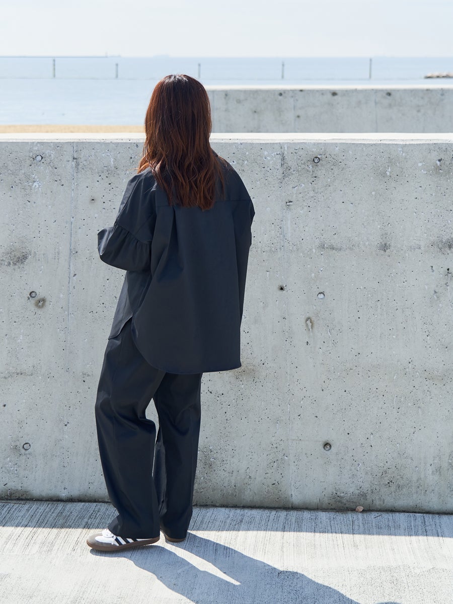 水際 OVER SIZE BLOUSE | bow.a