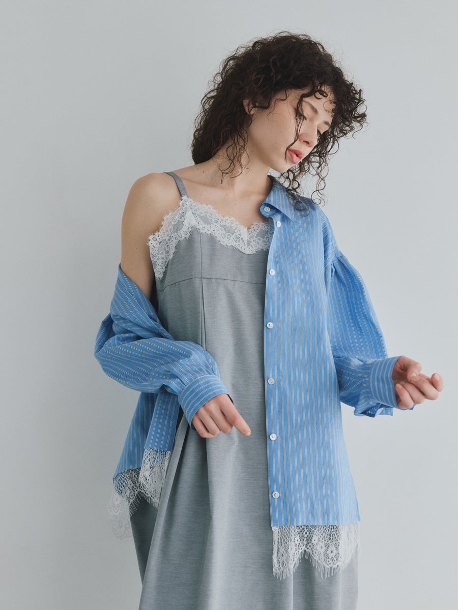 bow.a 水際　ナミナミ　ブラウス　ホワイト ALL ITEM | bow.a