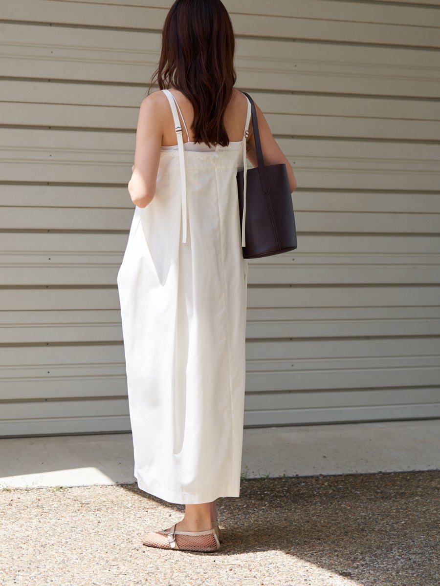 LACE CAMISOLE ONE-PIECE | bow.a
