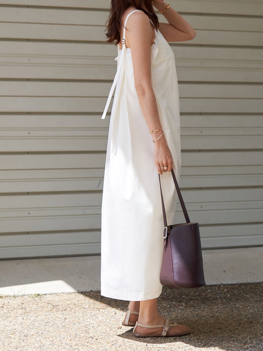 LACE CAMISOLE ONE-PIECE | bow.a