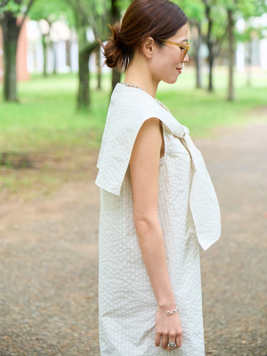 BOW TIE ONE-PIECE | bow.a
