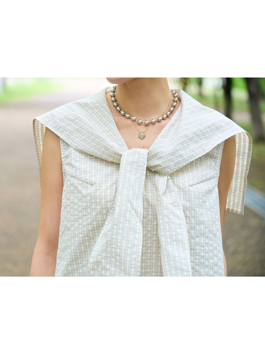 BOW TIE ONE-PIECE | bow.a