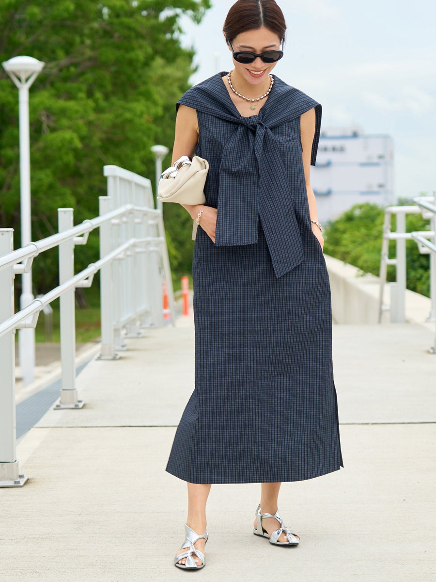 BOW TIE ONE-PIECE | bow.a