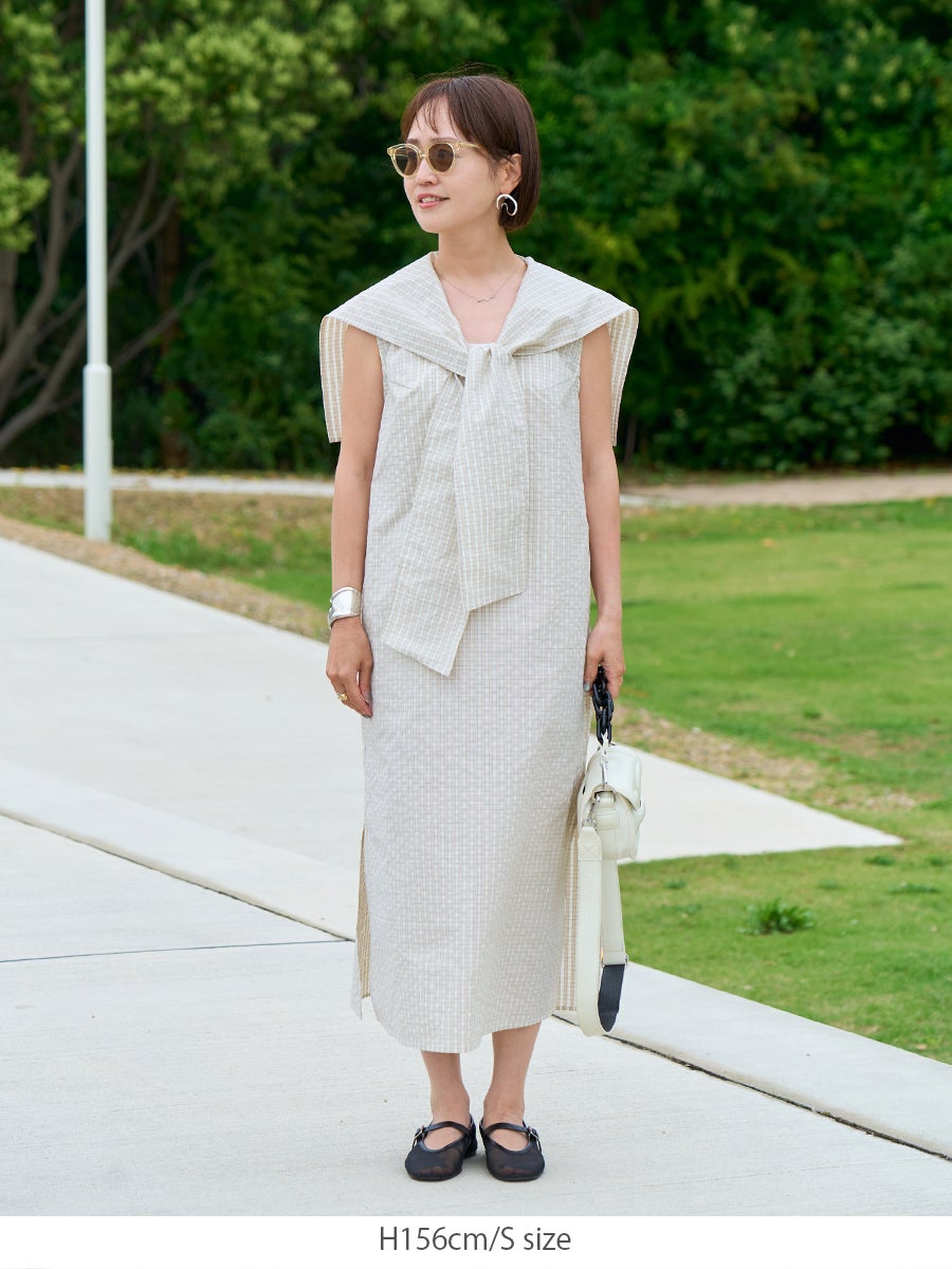 BOW TIE ONE-PIECE | bow.a
