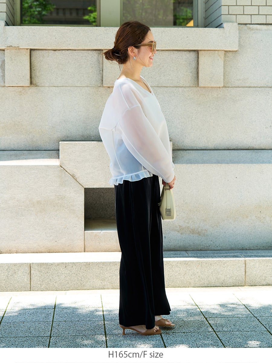 SHEER CARDIGAN | bow.a